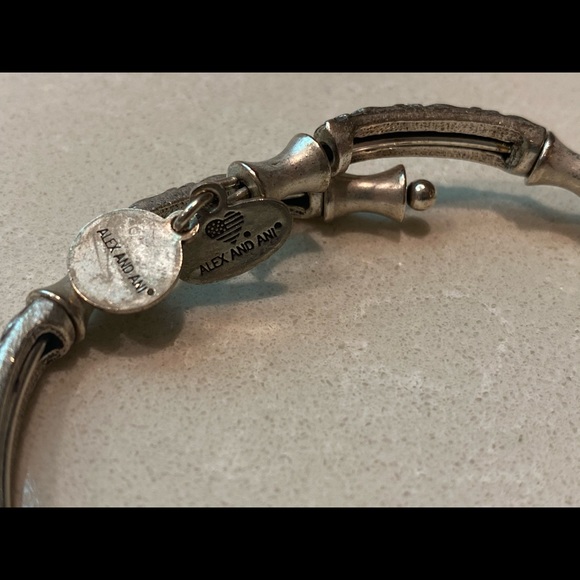 Alex and Ani Vintage Collection Silver Bracelet - Picture 4 of 5